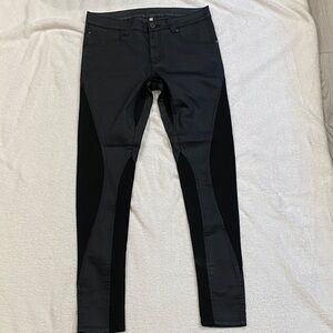 Part Two Black Women's pants two tone